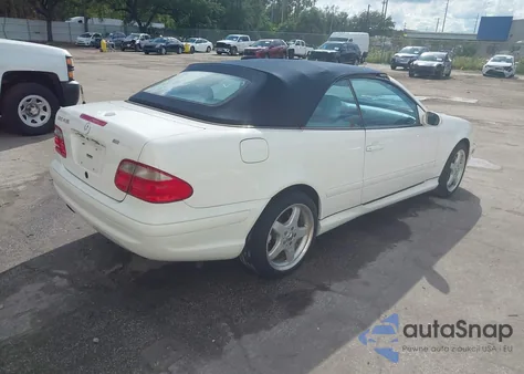 2003 Mercedes-Benz Clk 430 z USA, uszkodzony, nr VIN WDBLK70G23T133311